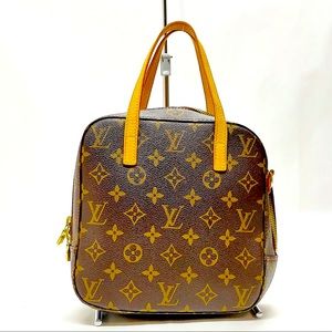 Louis Vuitton LV Hand Bag M47500 Spontini Brown Monogram 2009832